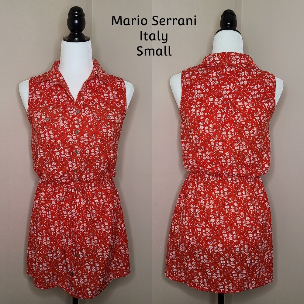 Red Floral Dress
